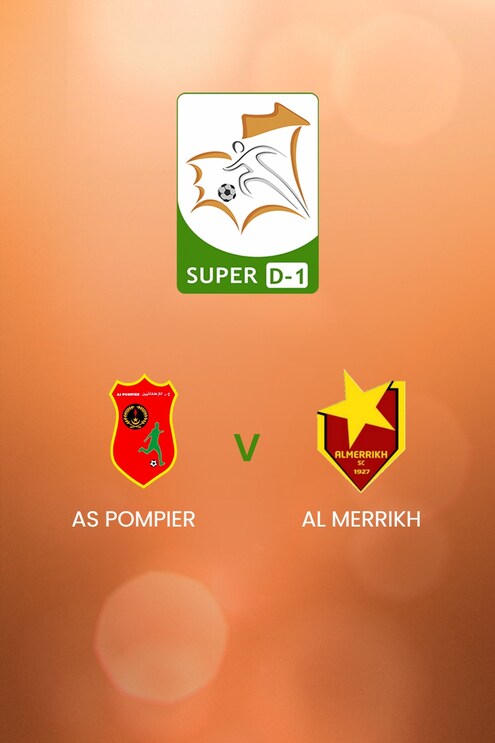 AS Pompier x Al Merrikh | Super D-1 2024/25 | Mauritânia | Jogo completo