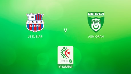 JS El Biar - ASM Oran | Ligue 2 2024/25 | Algerien | Spiel in voller Länge