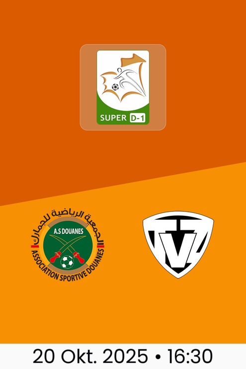 AS Douanes - FC Tevragh Zeina | Super D-1 2025/26