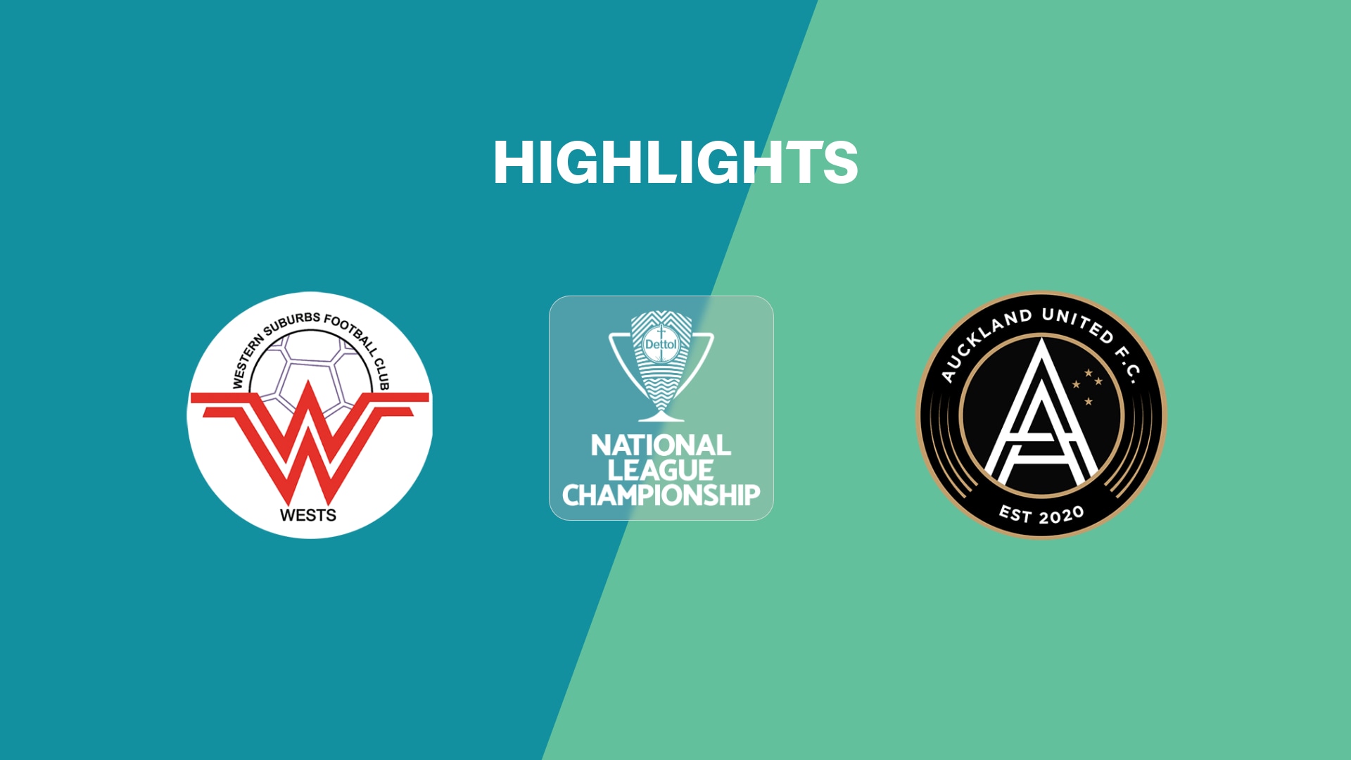 Western Suburbs v Auckland United | National League Championship 2025 | Highlights