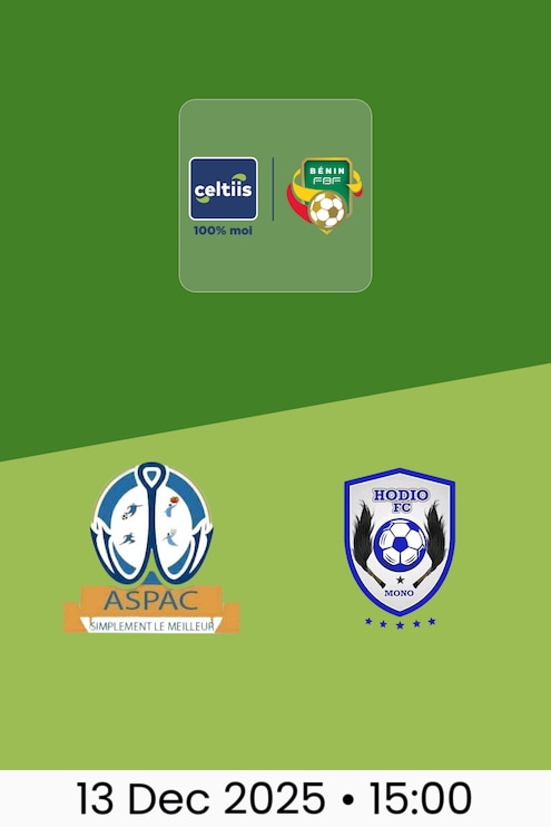 ASPAC FC v Hodio FC | Ligue 1 2025