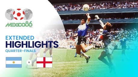 Argentina vs Inglaterra | Cuartos de final | Copa Mundial de la FIFA México 1986™ | Highlights Extendidos