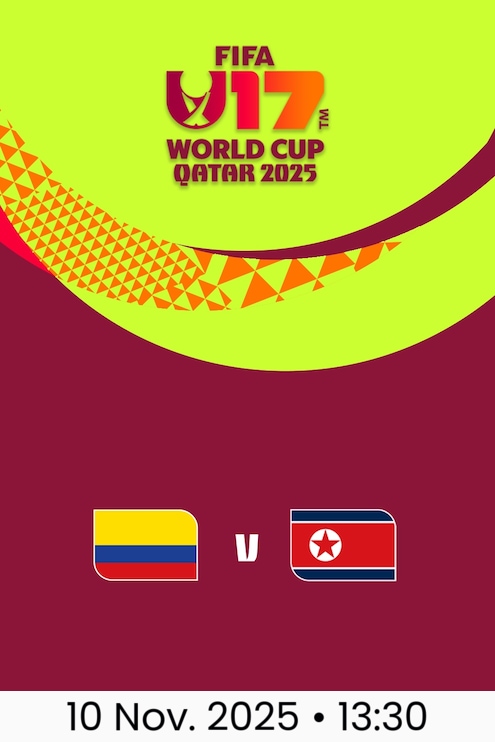 Kolumbien - DVR Korea | FIFA U-17-Weltmeisterschaft Katar 2025™