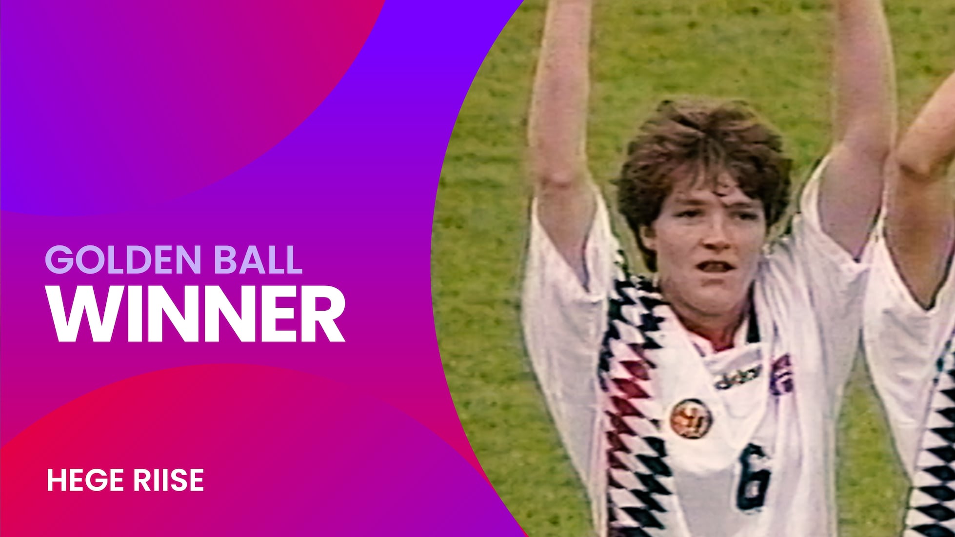 Hege Riise | Ballon d'or | Coupe du Monde de Football Féminin de la FIFA, Suède 1995™