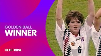 Hege Riise | Bola de Ouro | Copa do Mundo Feminina FIFA 1995, no Suécia