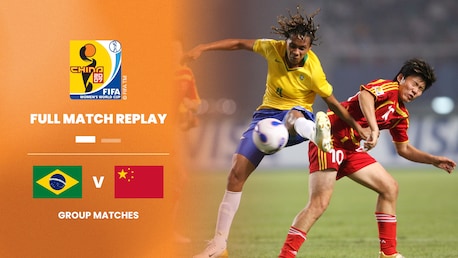 Brasil x China | Grupo D | Copa do Mundo Feminina da FIFA China 2007 | Jogo completo