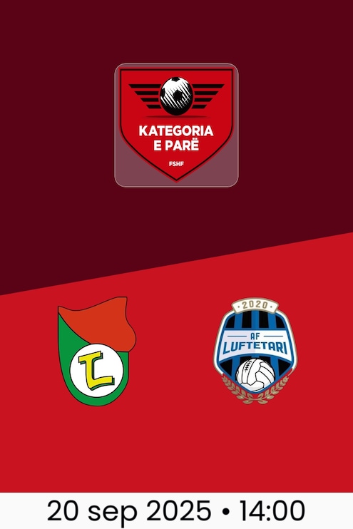 Lushnja vs AF Luftëtari | Kategoria e Parë 2025/26