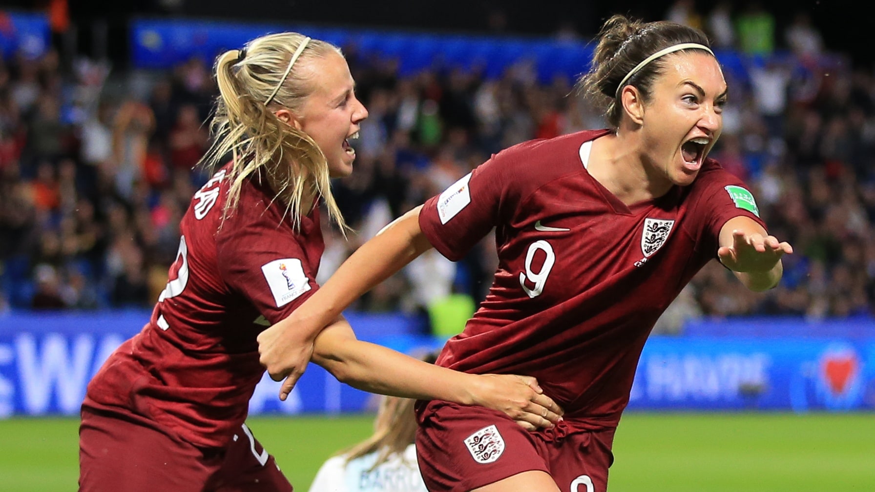 Jodie Lee Taylor Goal 61' | England v Argentina | FIFA Women's World Cup France 2019™