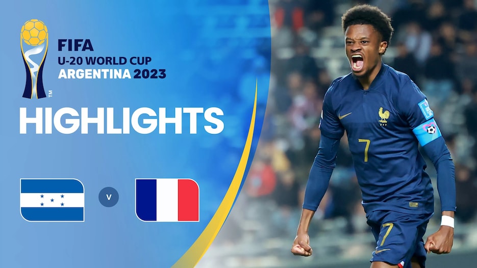 Honduras x França | Grupo F | Copa do Mundo Sub-20 da FIFA de 2023 | Melhores momentos