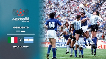 Itália x Argentina | Grupo A | Copa do Mundo da FIFA México 1986™ | Melhores momentos