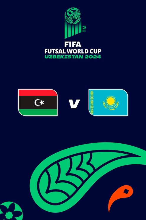 Libia vs Kazajstán | Grupo D | Copa Mundial de Futsal de la FIFA Uzbekistán 2024™ | Partido completo