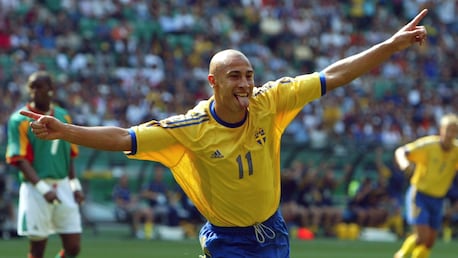 Das Tor von Henrik Larsson 11' | Schweden - Senegal | FIFA Fussball-Weltmeisterschaft Korea/Japan 2002™
