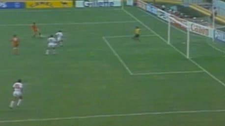 Gol de Abderrazak Khairi 19' | Portugal vs Marruecos | Copa Mundial de la FIFA México 1986™