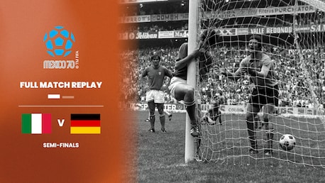 Italia - Germania Ovest | Semifinali | Coppa del mondo FIFA Messico 1970 | Match completo