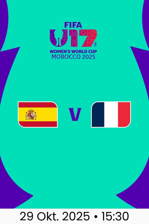 Spanien - Frankreich | Achtelfinale | FIFA U-17-Frauen-Weltmeisterschaft Marokko 2025™