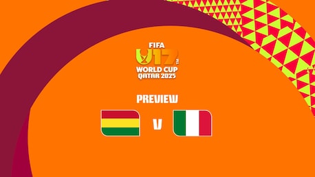 Bolivia v Italy | FIFA U-17 World Cup Qatar 2025™ | Match Preview