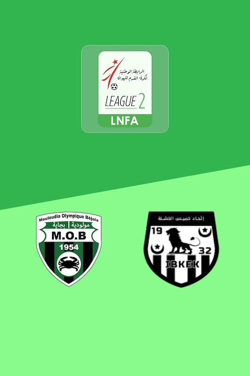 MO Béjaïa - IB Khemis El Khechna | Ligue 2 2025/26 | Spiel in voller Länge