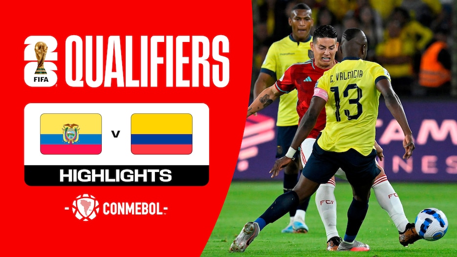 Ecuador-Colombia | Qualificazioni CONMEBOL | Coppa del Mondo FIFA 26 | Highlights