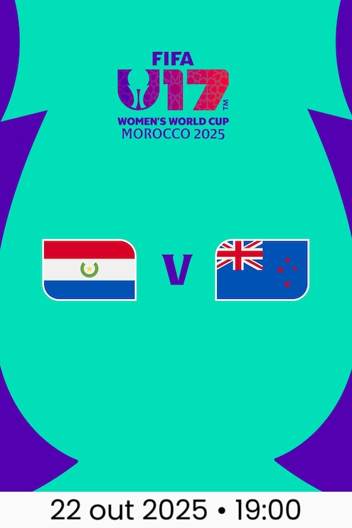 Paraguai x Nova Zelândia | Grupo F | Copa do Mundo Feminina Sub-17 da FIFA Marrocos 2025™