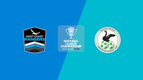 West Coast Rangers x Western Springs | Campeonato Nacional Feminino 2025 | Jogo completo