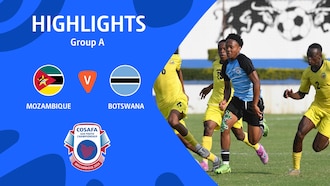 Mozambique v Botswana | Group Stage | CAF U-20 Africa Cup of Nations 2025 | COSAFA Qualifier  | Highlights