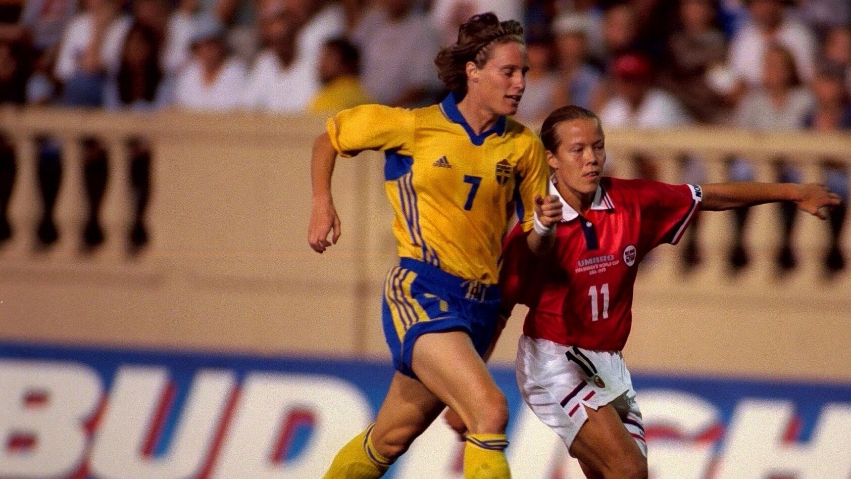 300. Marianne Pettersen Goal 58' | Norway v Sweden | FIFA Women's World Cup USA 1999™