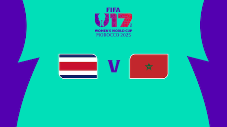 Costa Rica - Marokko | Gruppe A | FIFA U-17-Frauen-Weltmeisterschaft Marokko 2025™ | Spiel in voller Länge