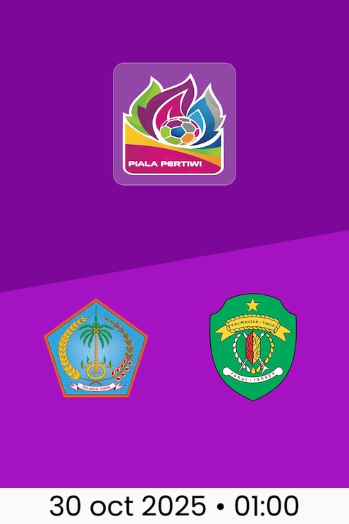 Sumatera Utara vs Kalimantan Timur | Grupo B | Piala Pertiwi 2025