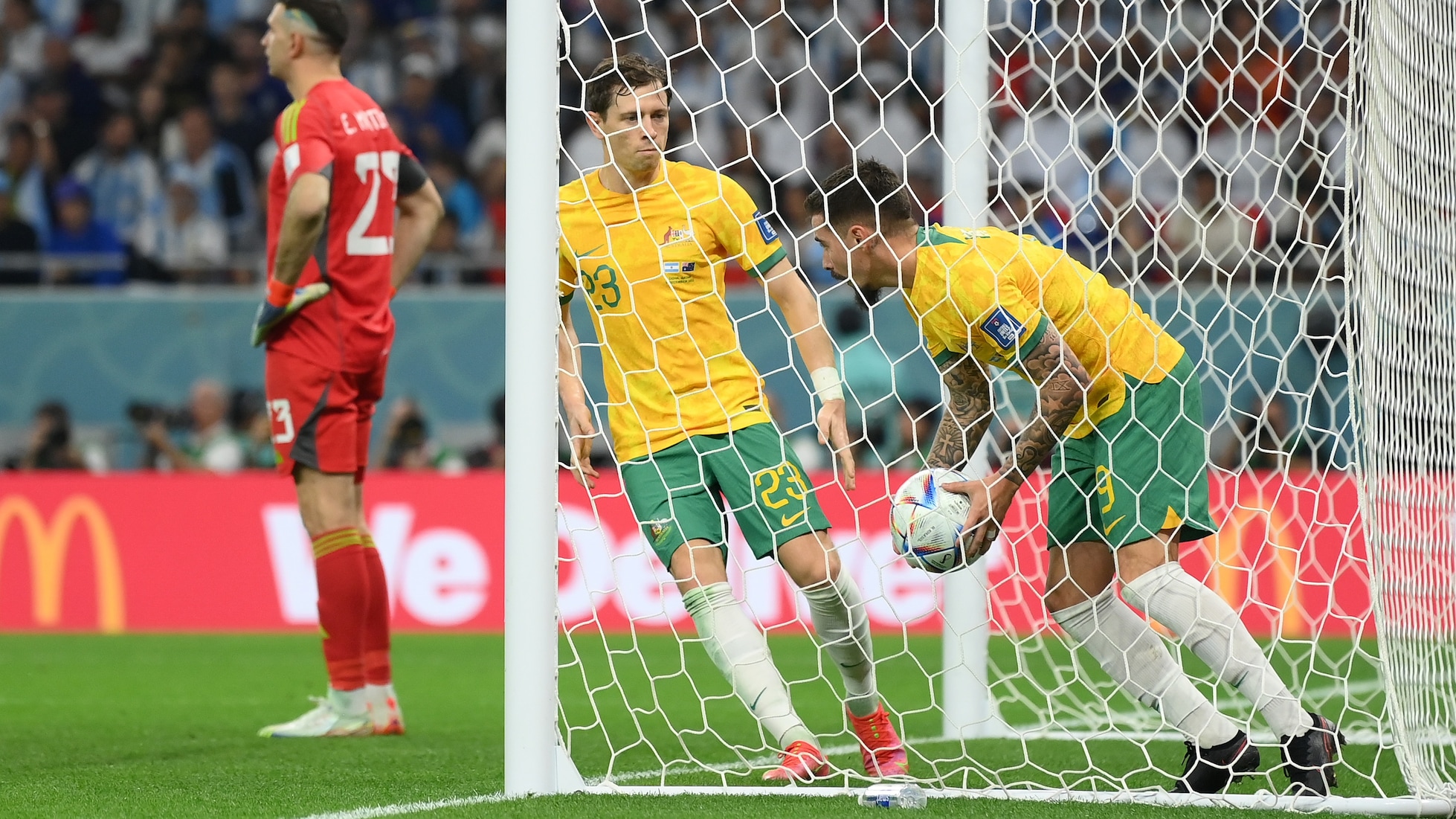 Le but contre son camp de Enzo Fernandez 77' | Argentine - Australie | Coupe du Monde de la FIFA, Qatar 2022™