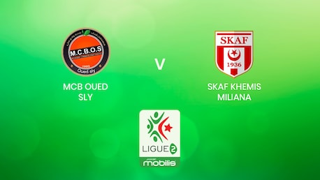 MCB Oued Sly - SKAF Khemis Miliana | Ligue 2 2024/25 | Algeria | Match Completo