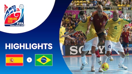 Spagna - Brasile | Finale | FIFA Futsal World Cup Thailand 2012™ | Highlights