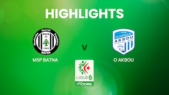 MSP Batna - O Akbou | Ligue 2 | Algerien | Highlights