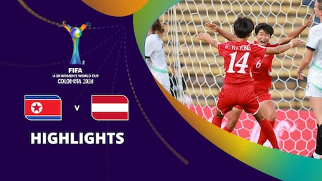 Korea DVR - Österreich | Achtelfinale | FIFA U-20-Frauen-Weltmeisterschaft Kolumbien 2024™ | Highlights