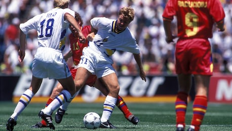 Le but de Tomas Brolin 78' | Roumanie - Suède | Coupe du Monde de la FIFA, États-Unis 1994™