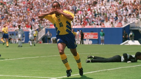 Martin Dahlin Goal 6' | Saudi Arabia vs Sweden | 1994 FIFA World Cup USA™