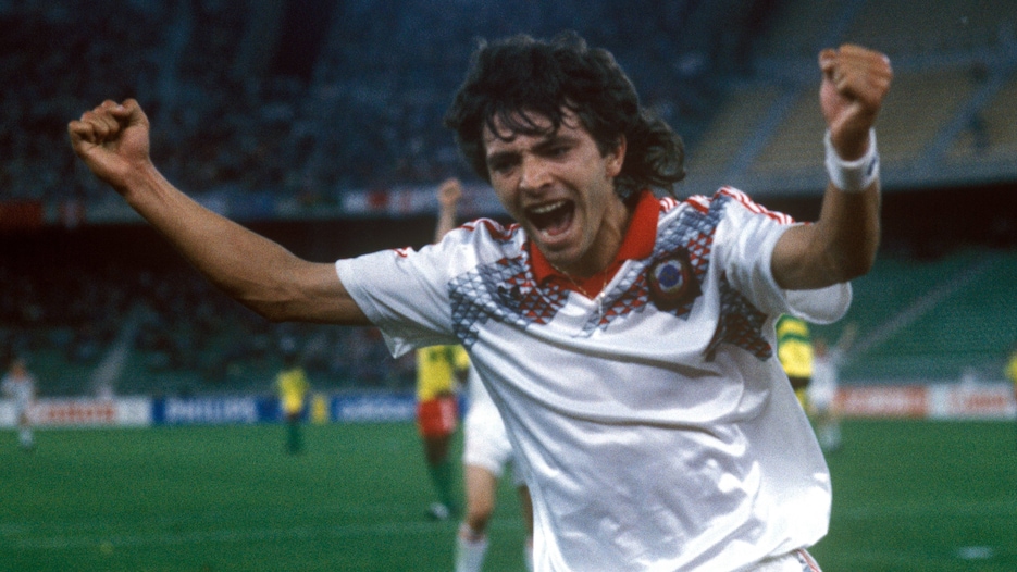 Ígor Dobrovolski Goal 63' | Cameroon vs Soviet Union | 1990 FIFA World Cup Italy™