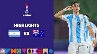 Argentina v Australia | Group D | FIFA U-20 World Cup Chile 2025™ | Highlights
