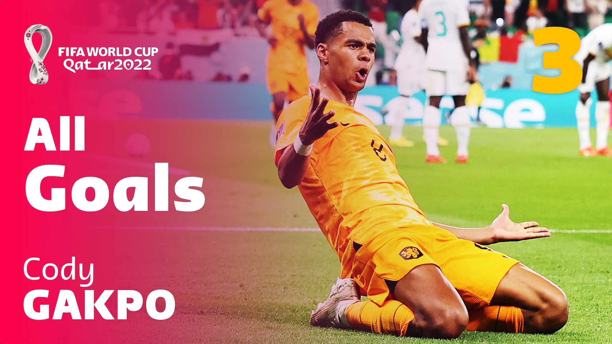 Cody Gakpo | Tous les buts | Coupe du Monde de la FIFA, Qatar 2022™