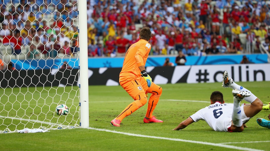 Oscar Duarte Goal 57' | Uruguay v Costa Rica | 2014 FIFA World Cup Brazil™
