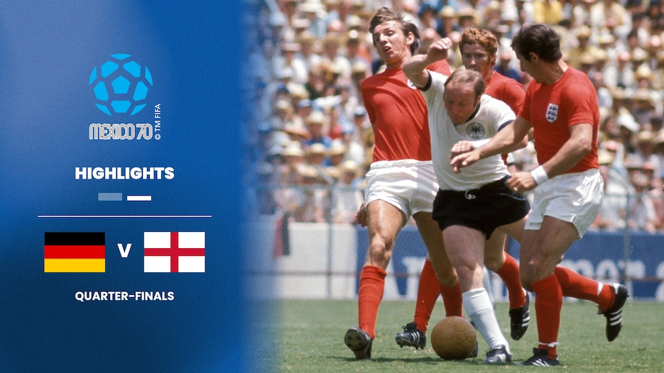 República Federal de Alemania vs Inglaterra | Cuartos de final | Copa Mundial de la FIFA México 1970™ | Highlights