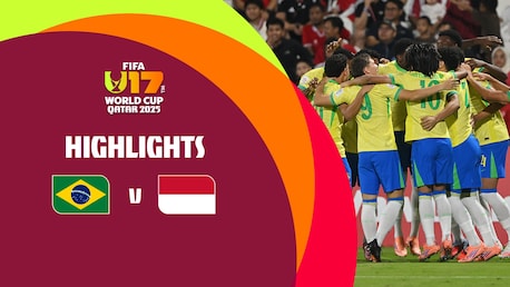 Brésil - Indonésie | Coupe du Monde U-17 de la FIFA, Qatar 2025™ | Résumé vidéo