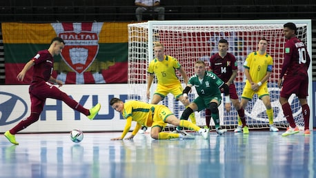 Lituânia x Venezuela | Grupo A | Copa do Mundo FIFA de Futsal de 2021, na Lituânia | Melhores Momentos