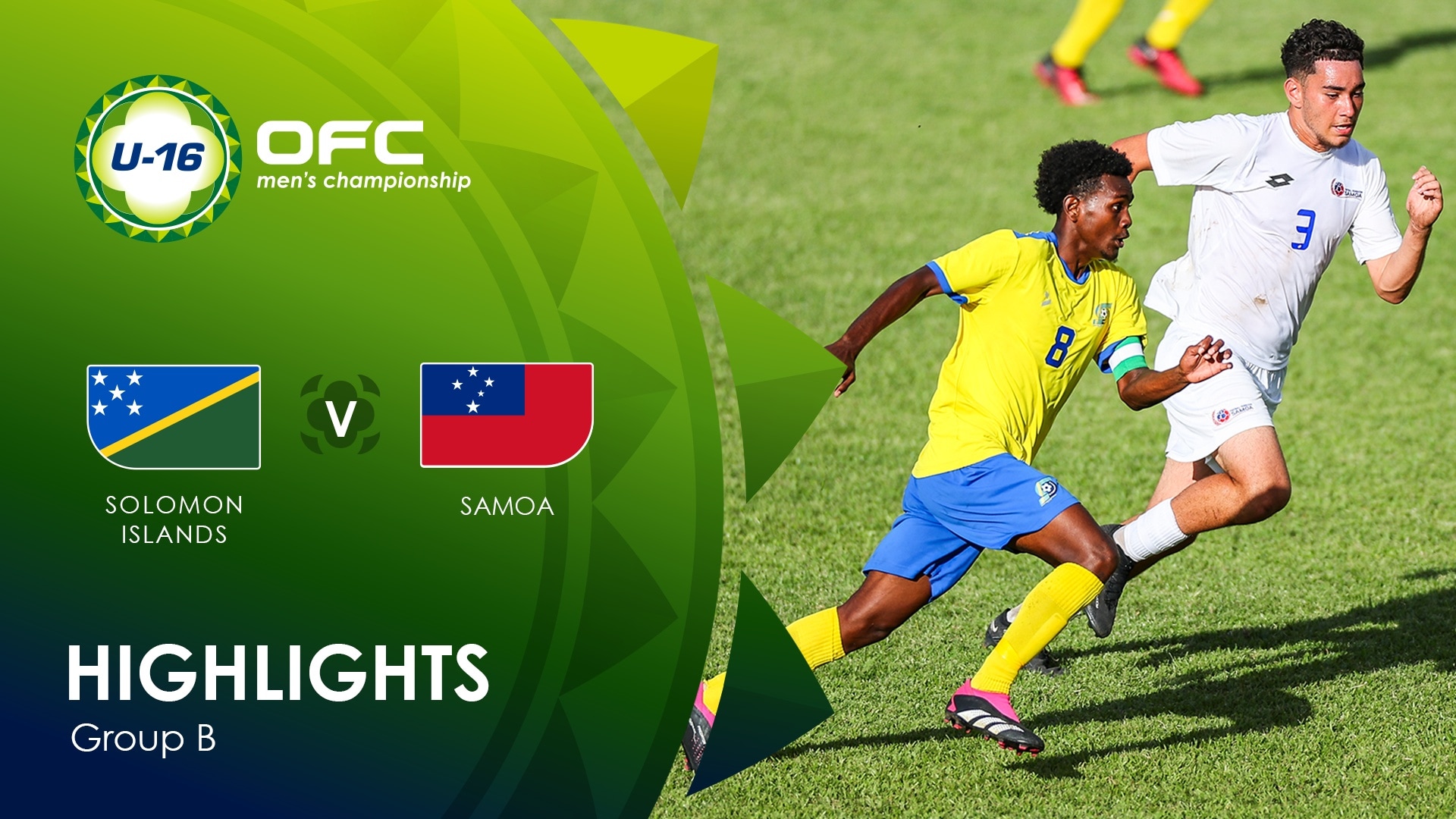 Salomon-Inseln - Samoa | Gruppe B | OFC U-16 Men's Championship | Highlights