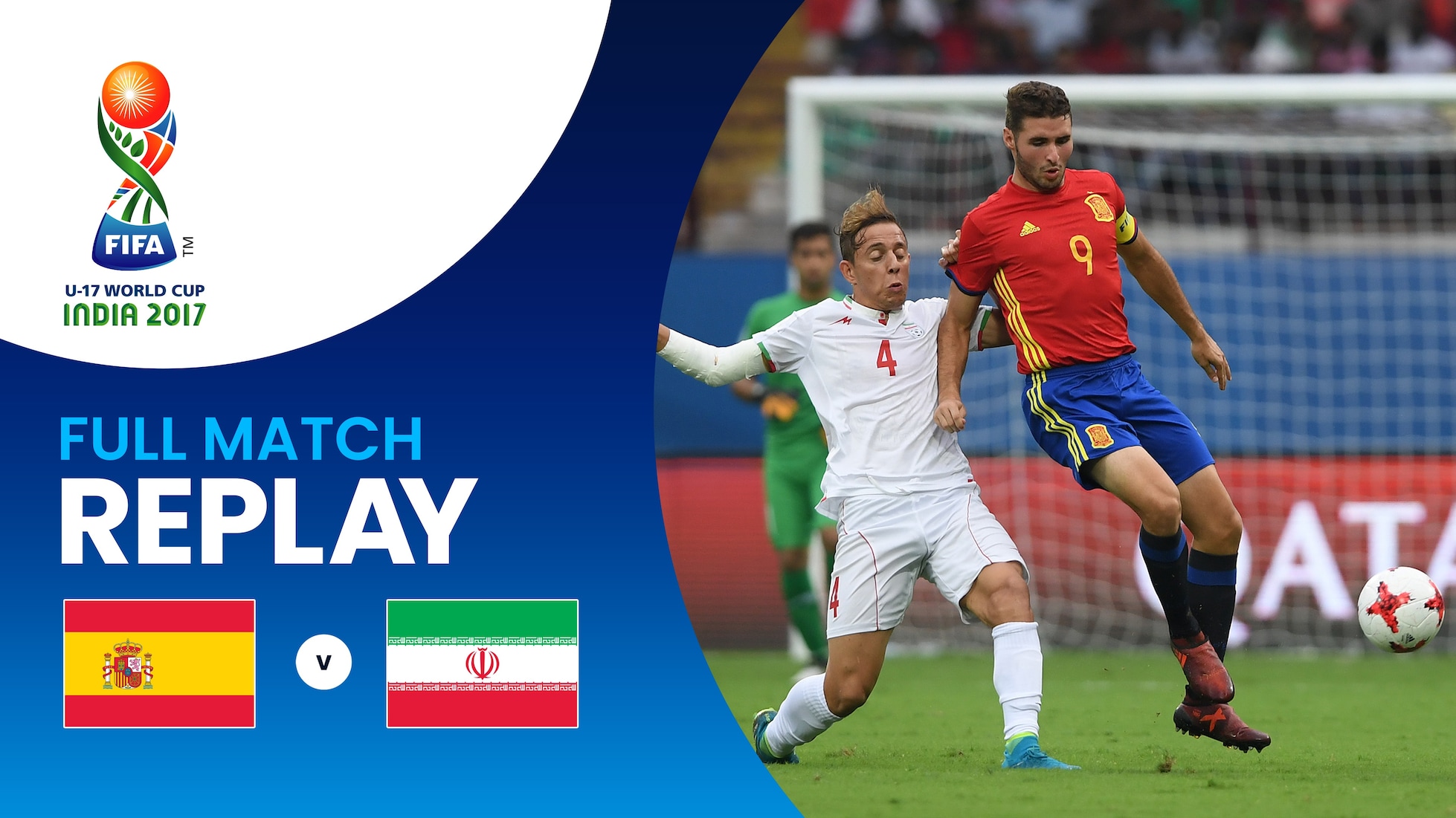 Espagne - RI Iran | Quarts de finale | Coupe du Monde U-17 de la FIFA, Inde 2017™ | Replay