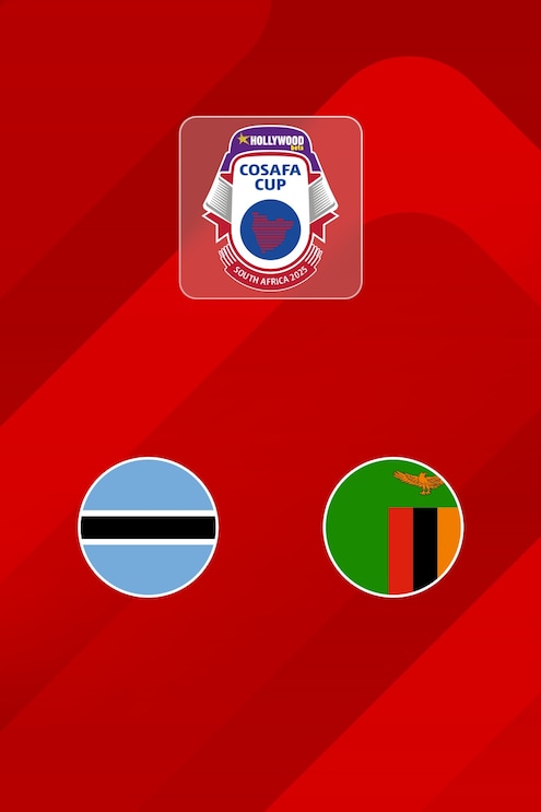 Botswana - Zambie | Phase de groupes | HOLLYWOODBETS COSAFA Cup 2025 | Match complet