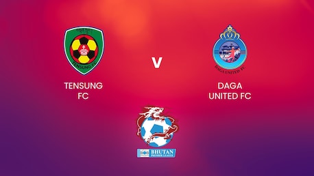 Tensung FC - Daga United FC | Bhutan Premier League | Spiel in voller Länge