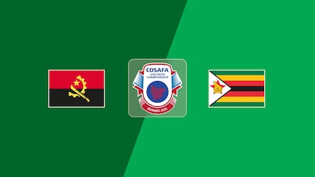 Angola - Simbabwe | Gruppenphase | COSAFA U-20 Youth Championship 2025 | Spiel in voller Länge