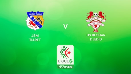 JSM Tiaret - US Bechar Djedid | Ligue 2 2024/25 | Algerie | Match complet