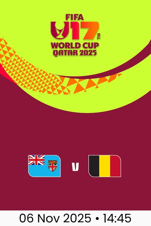 Fiji v Belgium | FIFA U-17 World Cup Qatar 2025™