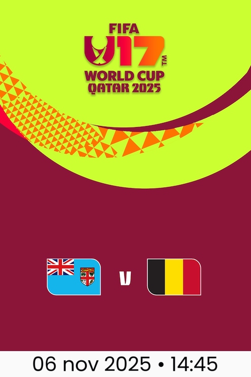 Fiyi vs Bélgica | Copa Mundial Sub-17 de la FIFA Catar 2025™